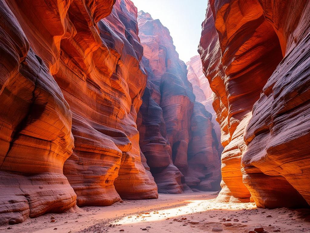 Exploring Petra’s Siq Canyon in Jordan